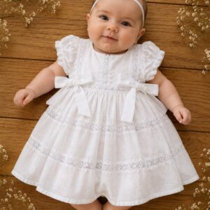 Vestido Mc Maquinetado Fem Batizado