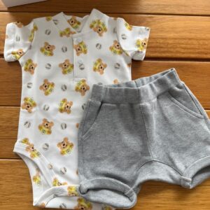 Body Gola Padre, Short Barra Virada