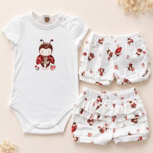 Conjunto Body e Short Babadinho