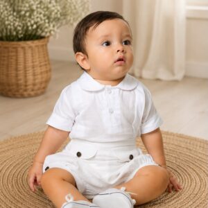Conjunto Body Susp Batizado Pimpão