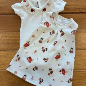 Conjunto Body e Vestido Joaninha