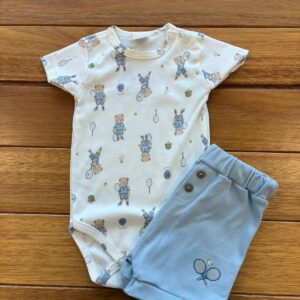 Conjunto Body e Tapa Fralda