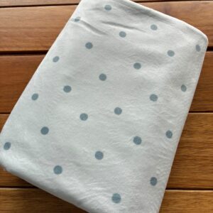 Manta Micro Polar Poá Azul